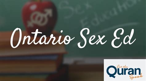 Ontario Sex Education Debate Youtube