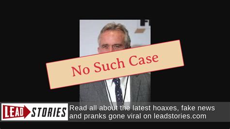 Fact Check Robert F Kennedy Jr Did Not Win Supreme Court Ruling On Covid Vaccine Causing