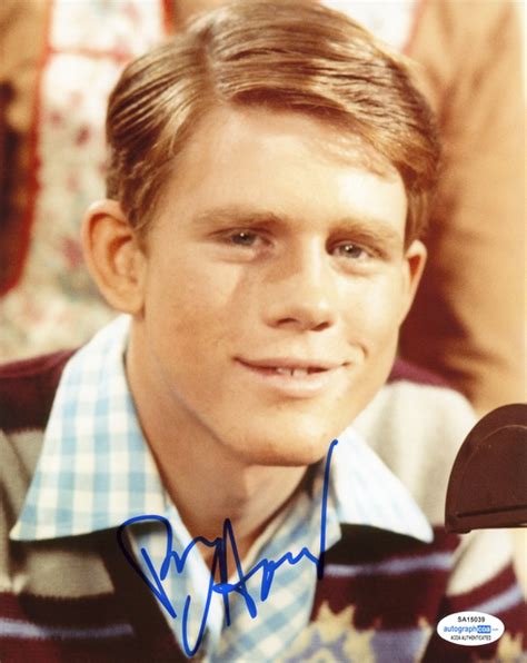 Ron Howard Happy Days Autograph Signed Richie Cunningham 8x10 Photo