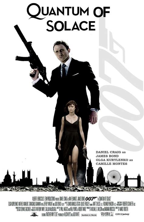 Quantum Of Solace Daniel Craig Is James Bond Collage Jackiejr Cartaz