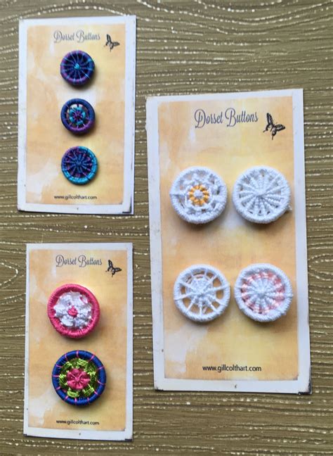Dorset Buttons Made By Gill Dorset Buttons Buttons String Art