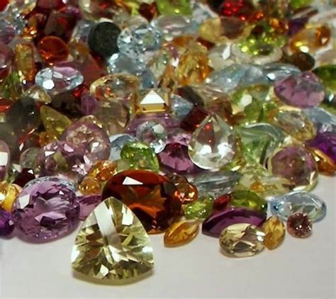 200 Carats Mixed Loose Gemstones Natural Gemstones Mix Mixed Etsy