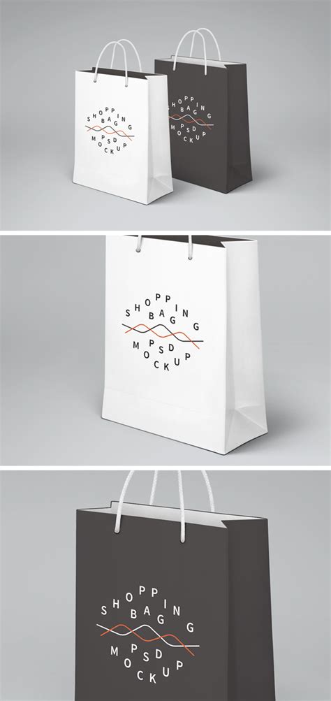 Shopping Bag Psd Mockup Graphicburger