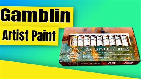 Gamblin Introductory Artist Oil Set Review Youtube