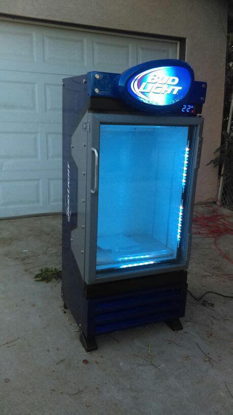 5 Foot Bud Light Commercial Refrigerator Great For Man Cave For Sale In