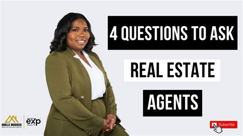 4 questions to ask real estate agents youtube