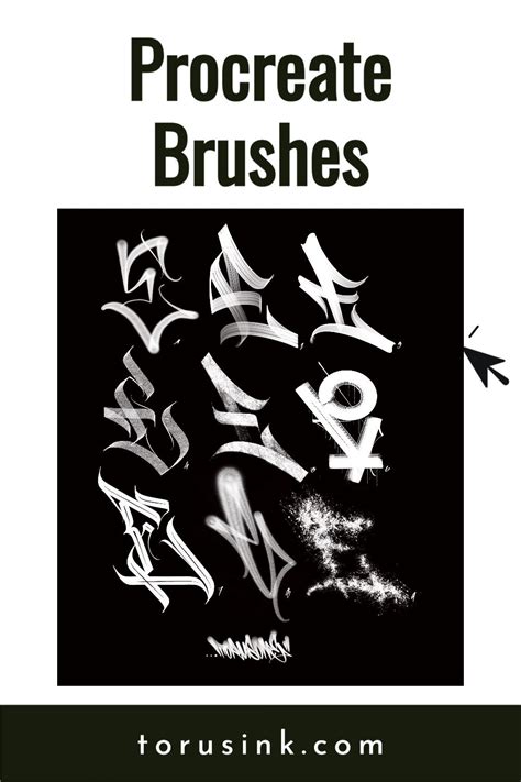 Check New Lettering Brushes For Procreate App Graffiti Letters Styles