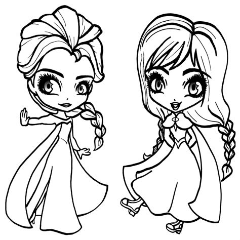 Desenhos Para Colorir Da Frozen E Anna - vrogue.co