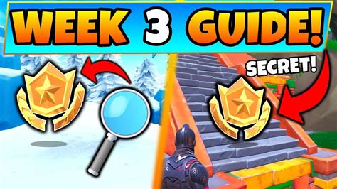 Fortnite Week 3 Challenges Guide Search Where The Magnifying Glass