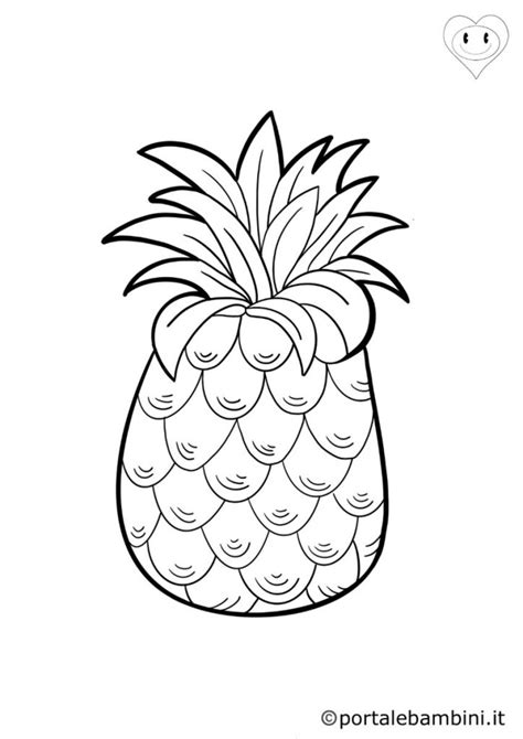 Disegni Da Colorare Ananas Images And Photos Finder
