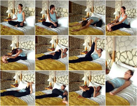 Bedtime Yoga Stretching Via Lifebedtime Yoga Bedtime Yoga