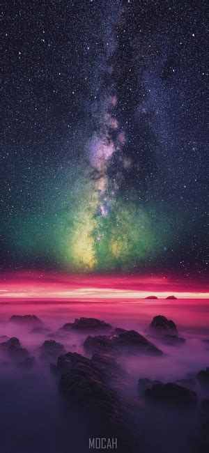 Milky Way Universe Nature Aurora Atmosphere Oppo Reno 5g