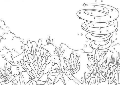 Smart, charming, and cheeky, dolphins are one of the most popular sea mammals. Under The Sea View Of Nature Coloring Page : Color Luna