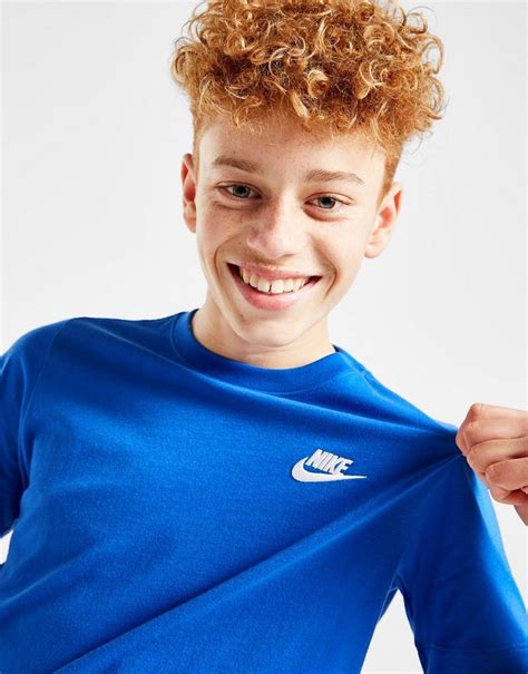 Nike T Shirt Nike Sportswear Ar5254 480 Kolor Niebieski Dziecięce
