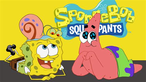 Spongebob Gary And Patrick Wallpaper Spongebob Squarepants Wallpaper 40606487 Fanpop