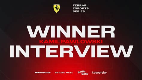Ferrari Esports Series Winner Interview WATCHESPEDIA