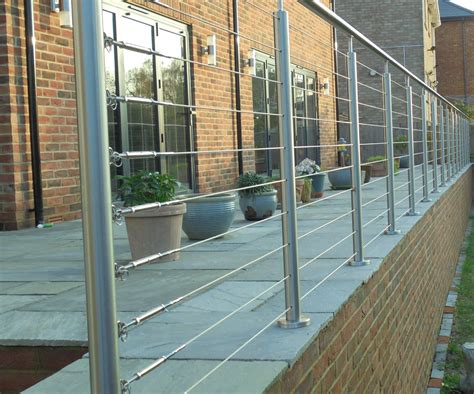 Steel Wire Rope Balustrades Wire Deck Railing Square 1 Balustrades