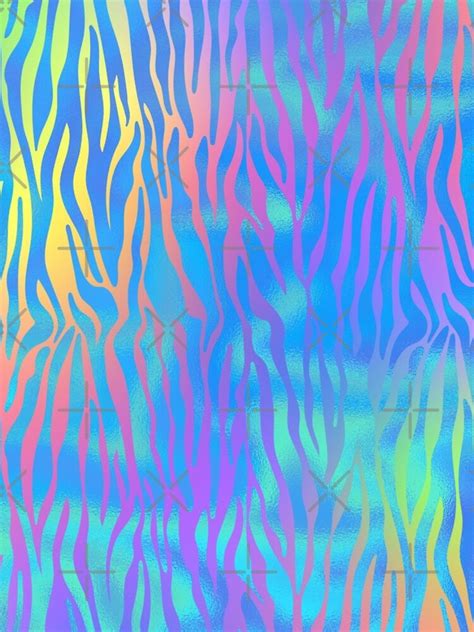Neon Rainbow Zebra Print Iphone Case For Sale By Maihardt Redbubble