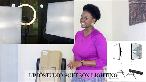 Limostudio Softbox Lighting Unboxing Setup And Review Youtube
