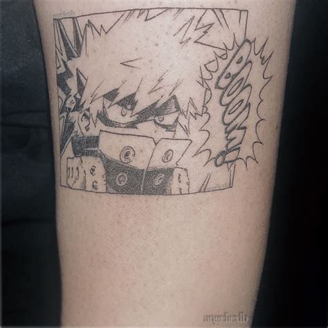 Bakugo Tattoo 🧡 Boom 💥 Tattoos Sick Tattoo Anime Tattoos