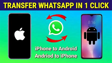 How To Transfer Whatsapp Data From Iphone To Android Phone In 2020
