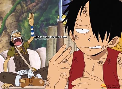 Luffy In Sanji Voice This Is The Ordeal Of Love This Scene Had Me