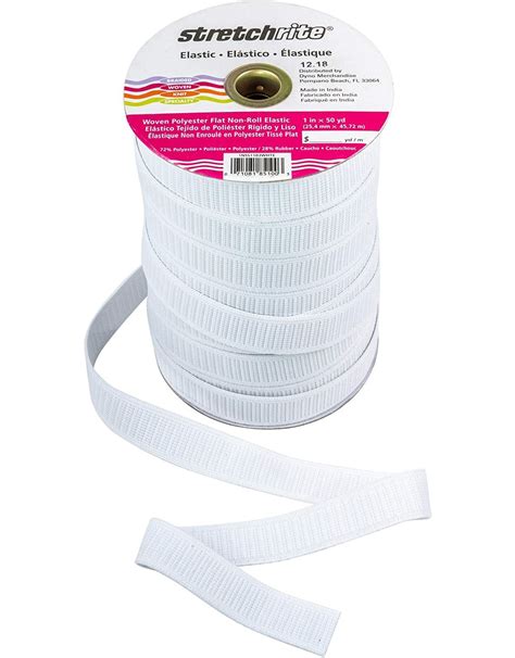 Stretchrite Woven Non Roll Elastic 1 Inch Wide By The Yard Picking
