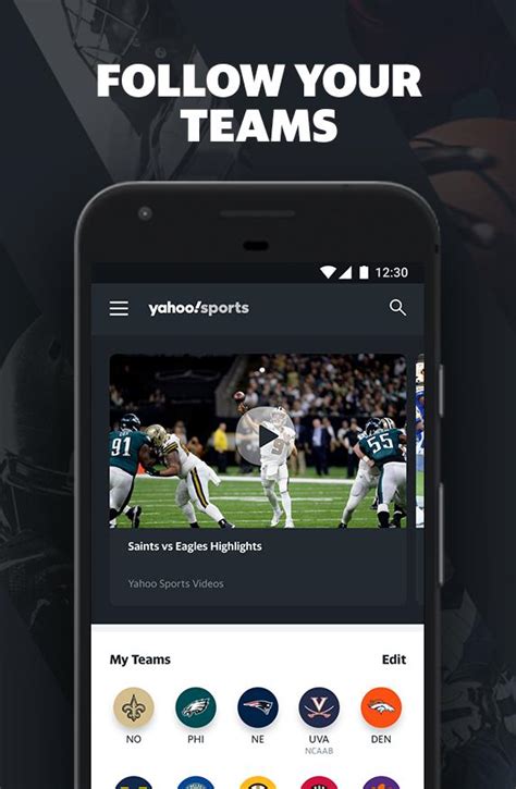 Watch live nfl games on your phone or tablet! Yahoo Sports - Live NFL games, scores, & news for Android ...