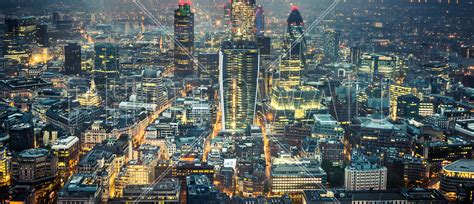 London Skyline At Night High Quality Wall Murals With Free Us