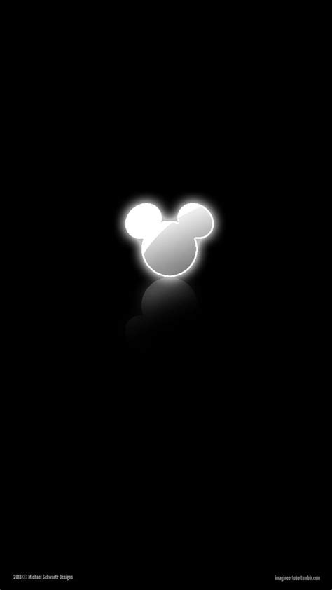 Black Mickey Ears On Dog Dark Disney Hd Phone Wallpaper Pxfuel