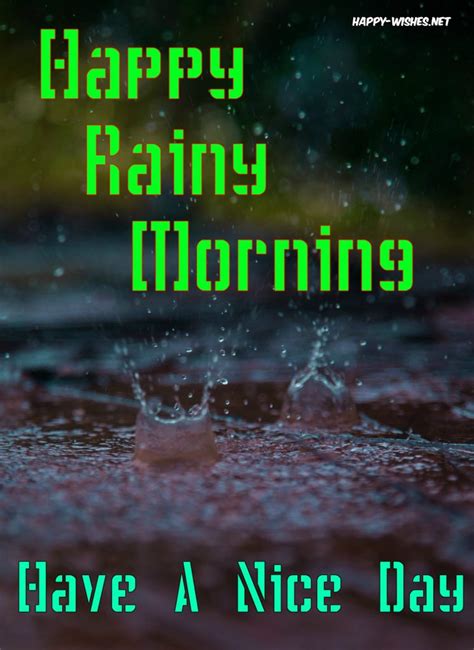 Beautiful Rainy Good Morning Good Morning Motivational Quotes