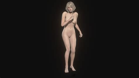 Ashley Even More Defenseless With Resident Evil Remake Nude Mod Sankaku Complex