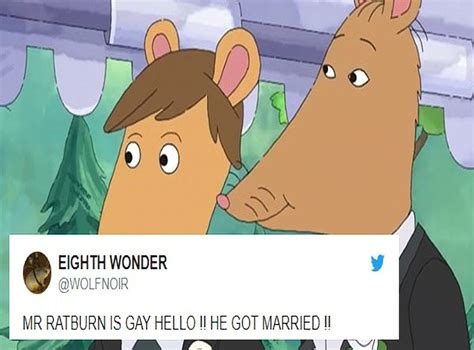 Arthur Character Mr Ratburn Comes Out As Gay And Gets Married In New