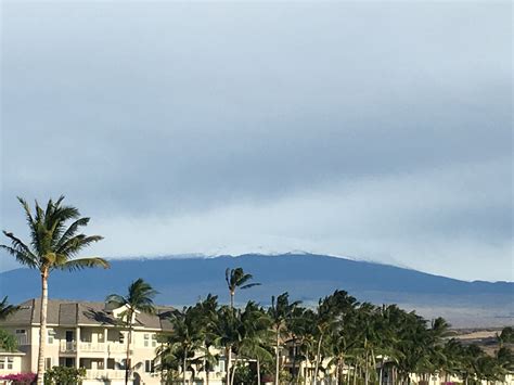 Winter Storm Arrives In Hawaii