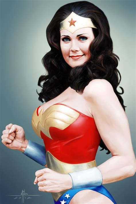 Lynda Carter Wonder Woman Comic Wonder Woman Art Wonder Women