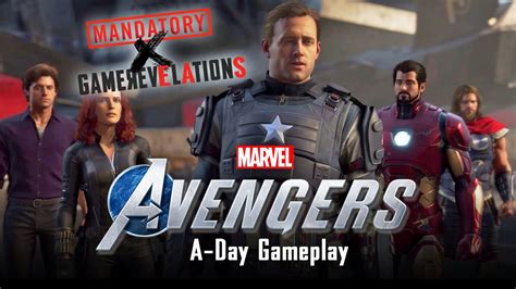 Marvels Avengers A Day Gameplay Game Revelations Youtube