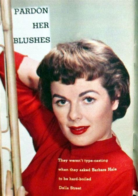 Barbara Hale Magazine Page Perry Mason Classic Film Stars Perry