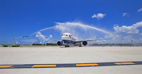British Airways Launches Inaugural Flight From London To Fll