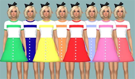 Oh My Girl Clothes ~ Darkiie Sims 4