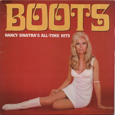 boots nancy sinatra s all time hits by nancy sinatra 1986 lp rhino records 2 cdandlp