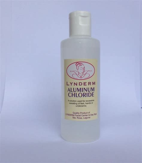 Aluminum Chloride Solution 120 Ml Lynderm Facial Center And Day Spa