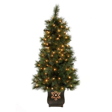 Holiday Living 4 Ft Pre Lit Artificial Christmas Tree With 150 Constant