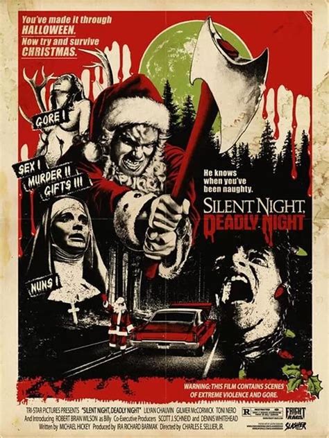 Horror En Navidad Pósters De Películas De Terror Ambientadas En Navidad Neoteo