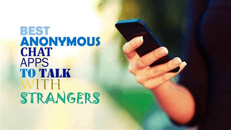 The app is free to join and free to play. Best Anonymous Chat Apps to Talk with Strangers in 2020 ...