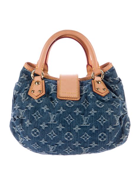 Louis Vuitton Monogram Denim Pleaty Bag Handbags Lou115355 The