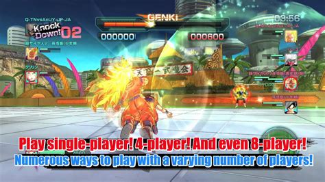 Namco Bandai Dragon Ball Z Battle Of Z All Multiplayer Modes Youtube
