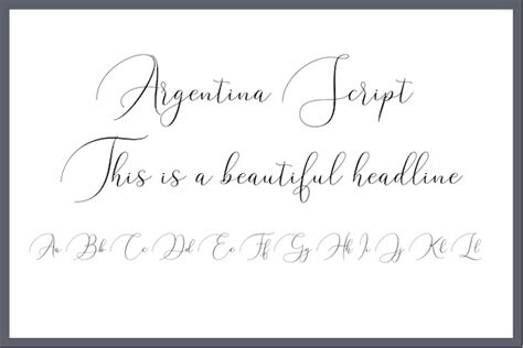 Beautiful Cursive Alphabet Fonts Letter