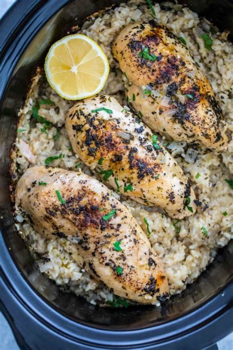 Chicken thighs vary in size and weight. Crockpot Chicken and Rice video - Sweet and Savory Meals