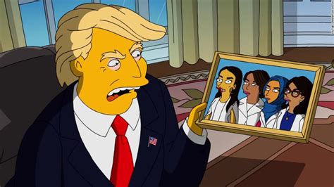 The Simpsons Troll President Trump Cnn