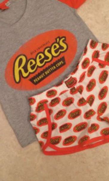 Pajamas Underwear Reeses Shirt Wheretoget